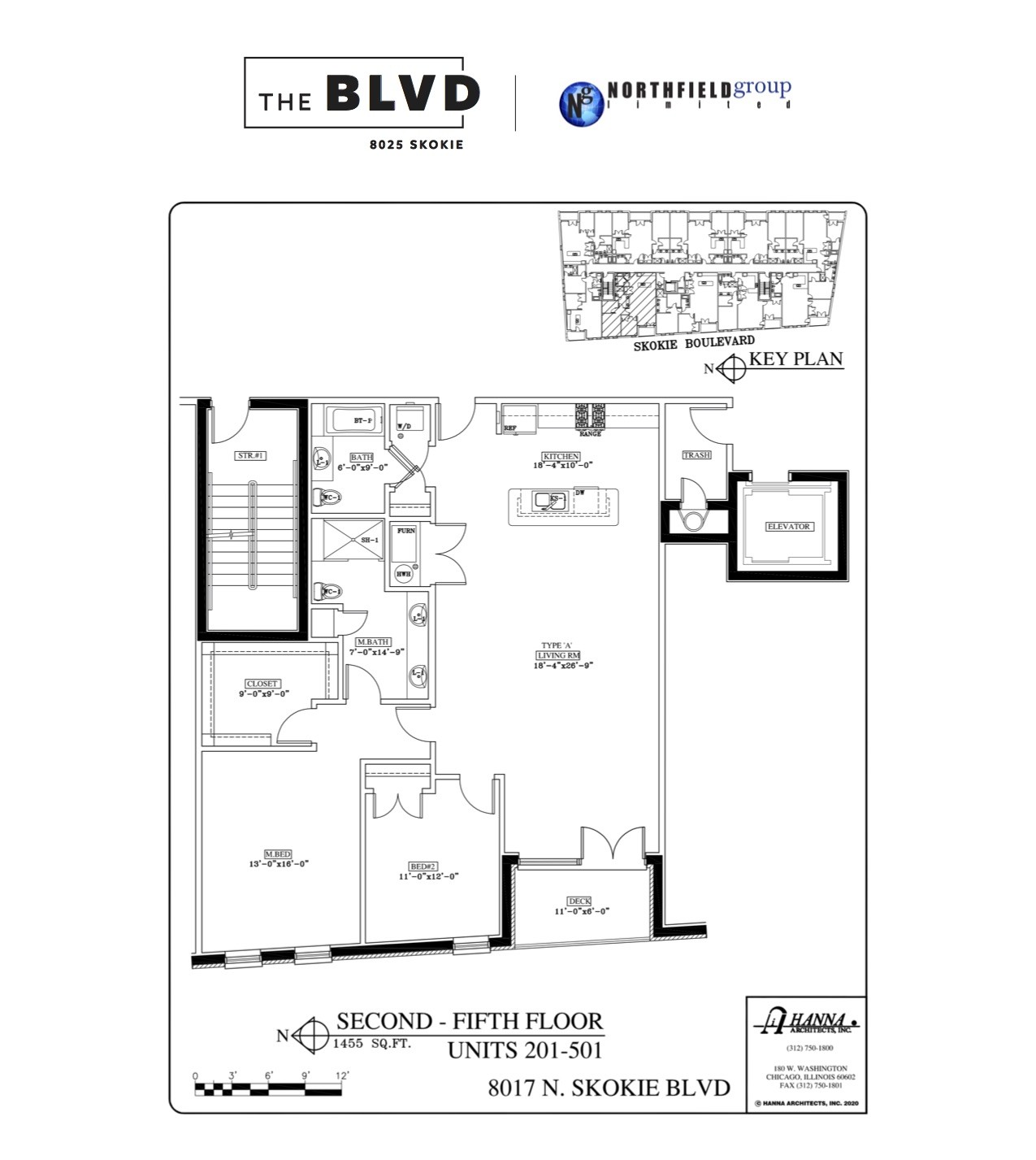 Type A floor plan